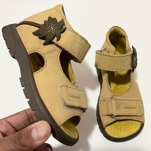 BabyBotte | Suede Strap Velcro Sandals